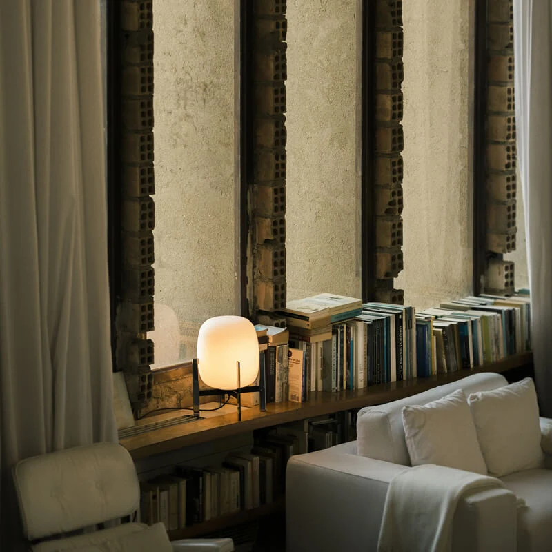 Santa & Cole Cesta Metálica Table Lamp