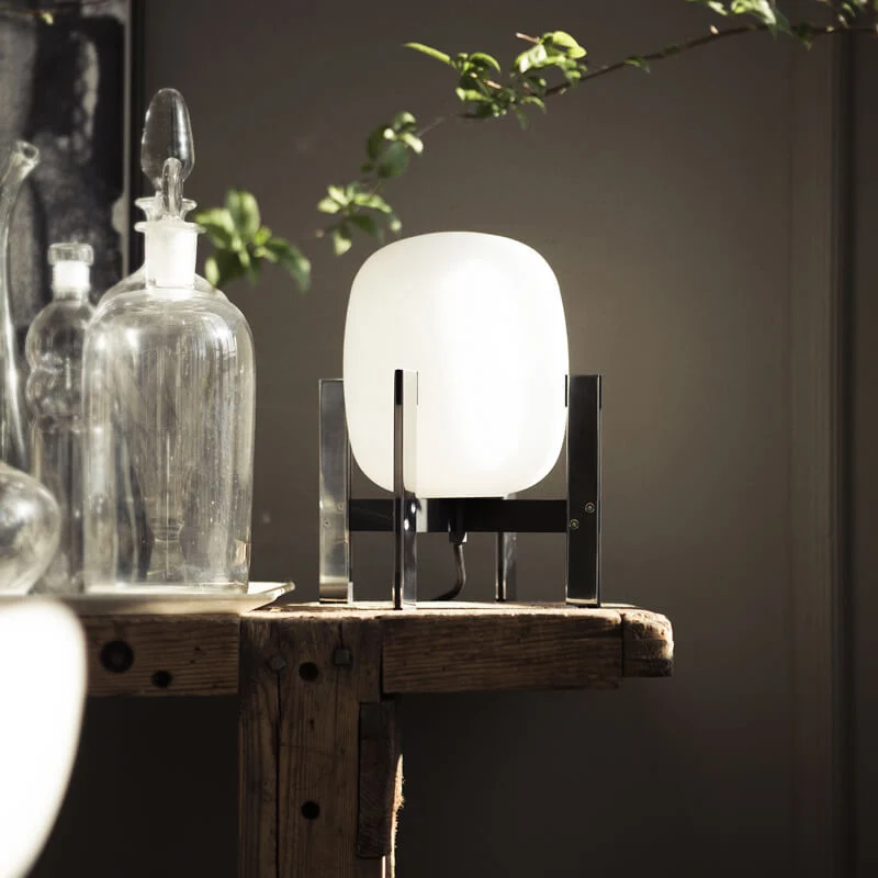 Santa & Cole Cesta Metálica Table Lamp