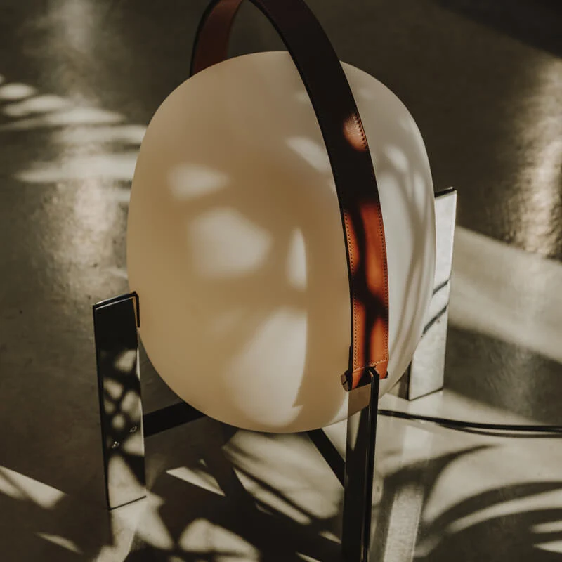 Santa & Cole Cesta Metálica Table Lamp
