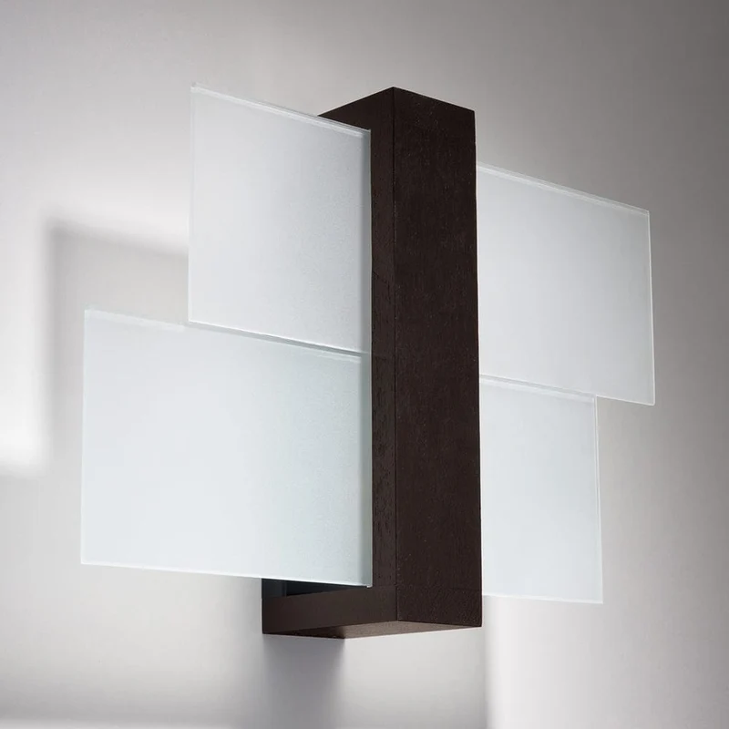 Applique Murale Noir Metal
