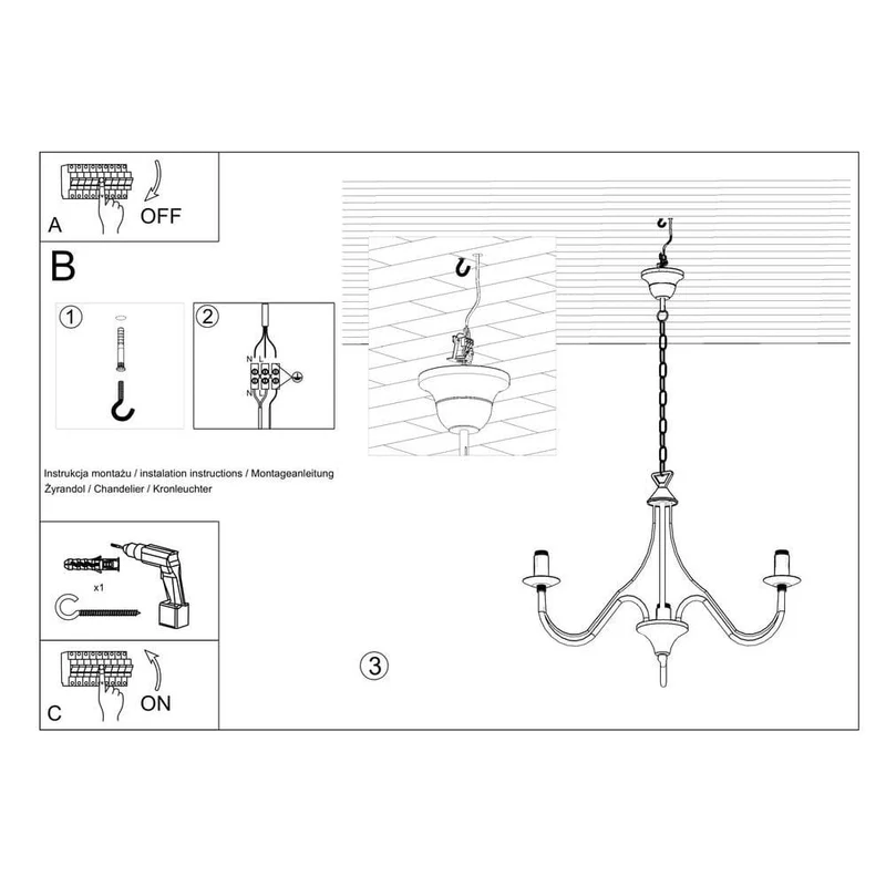 Lustre Suspension Metal