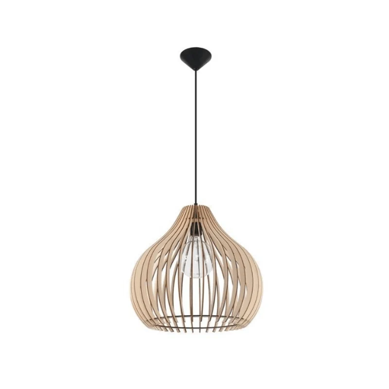 Lustre Abat Jour Beige