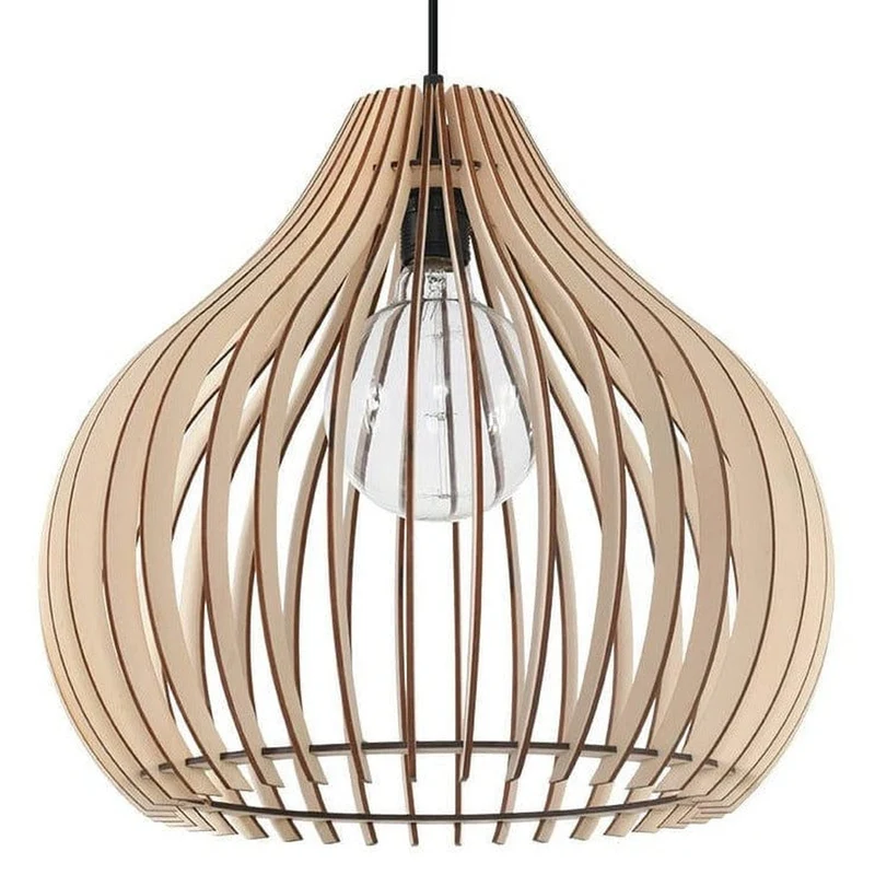 Lustre Abat Jour Beige