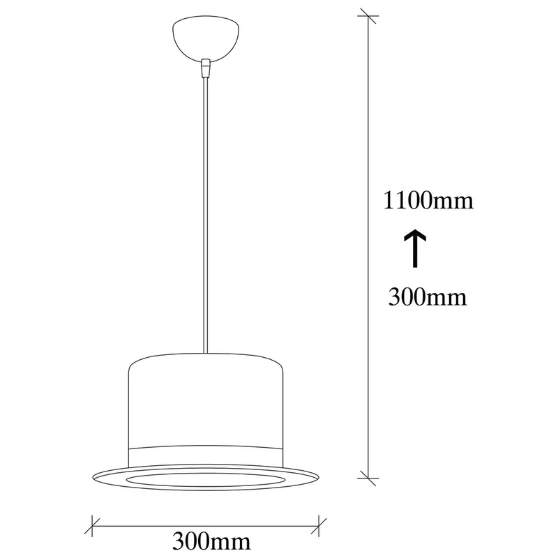 Lampe Chapeau