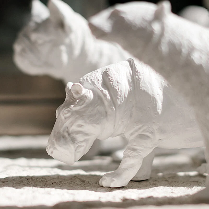 Haoshi Hippopotamus X Paper Weight