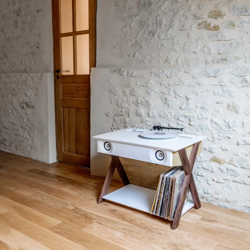 La Boite concept LX X Turntable with Hi-Fi Speaker
