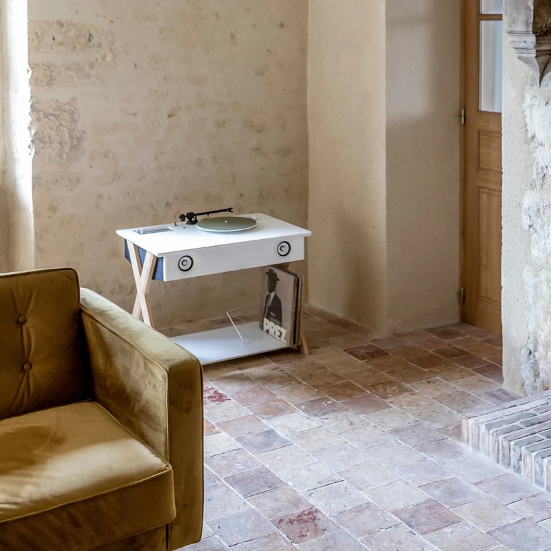 La Boite concept LX X Turntable with Hi-Fi Speaker
