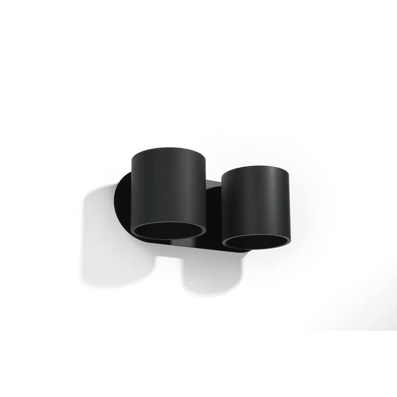 Applique Murale Double Noire