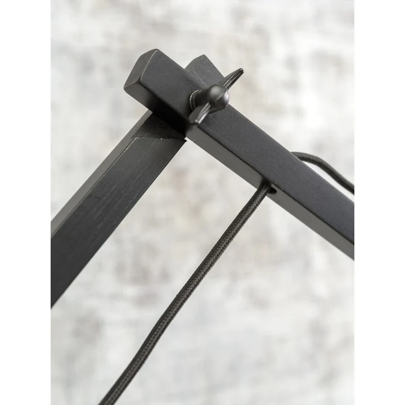 Applique Murale Bras et Abat Jour Noir