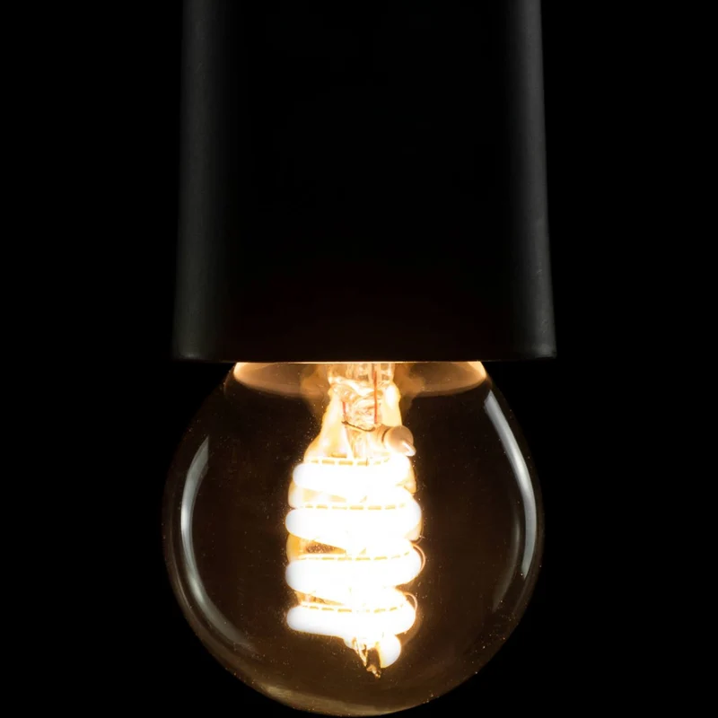 Segula Ambient LED Curved Spiral E27 P45 Clear - 200lm 2000K to 2700K - Dim to warm