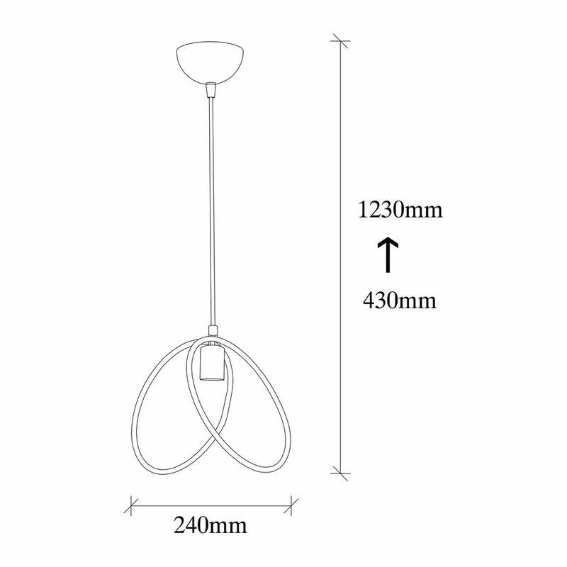 Suspension Industrielle Pour Chambre