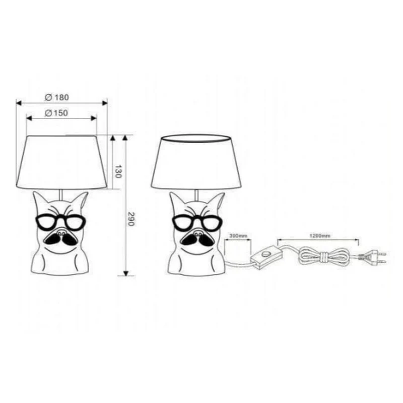 Chien Lampe Design