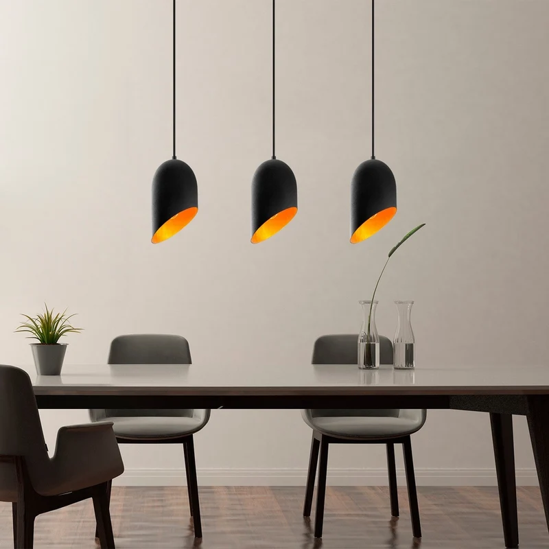 Suspension Vintage 3 Lampes