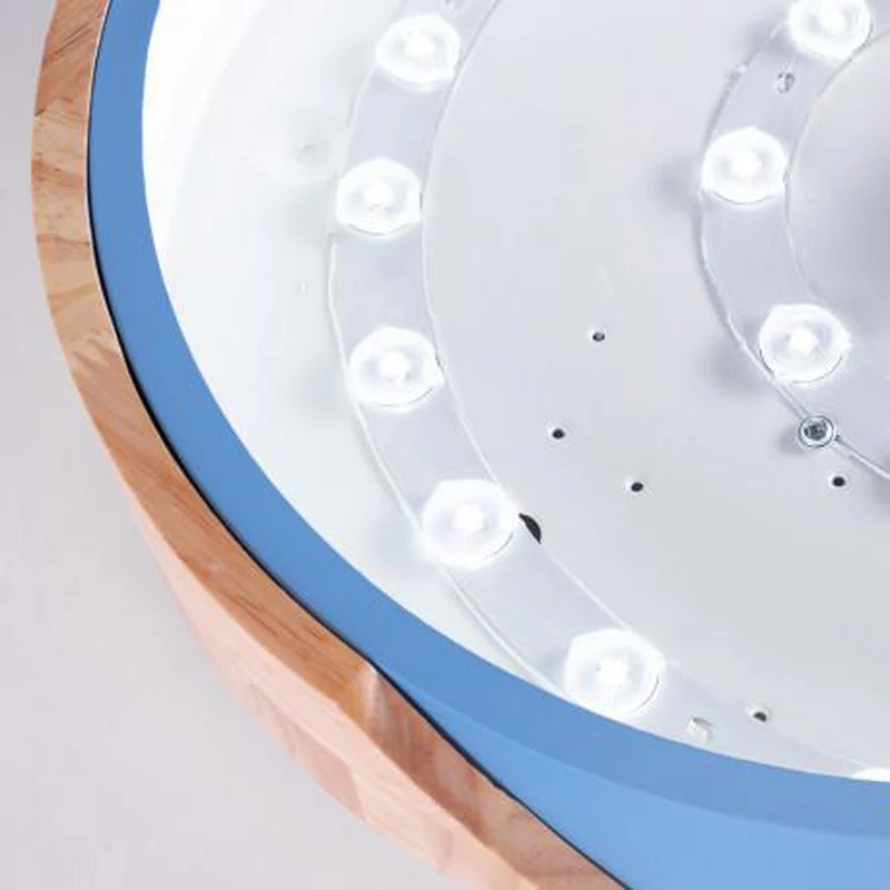 Plafonnier Led Bleu