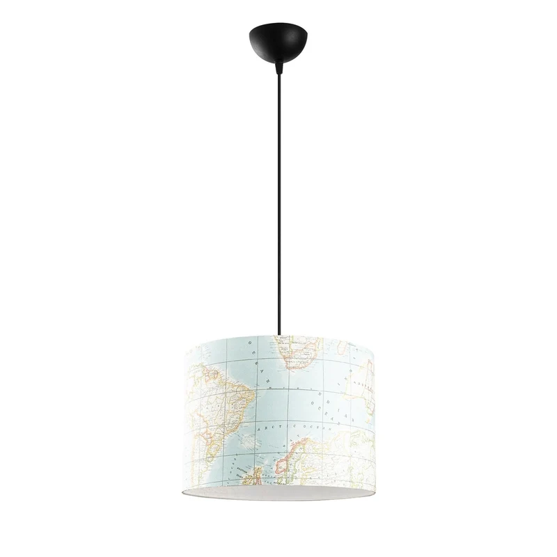 Suspension Carte Du Monde