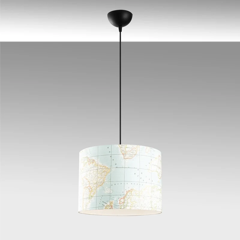 Suspension Carte Du Monde