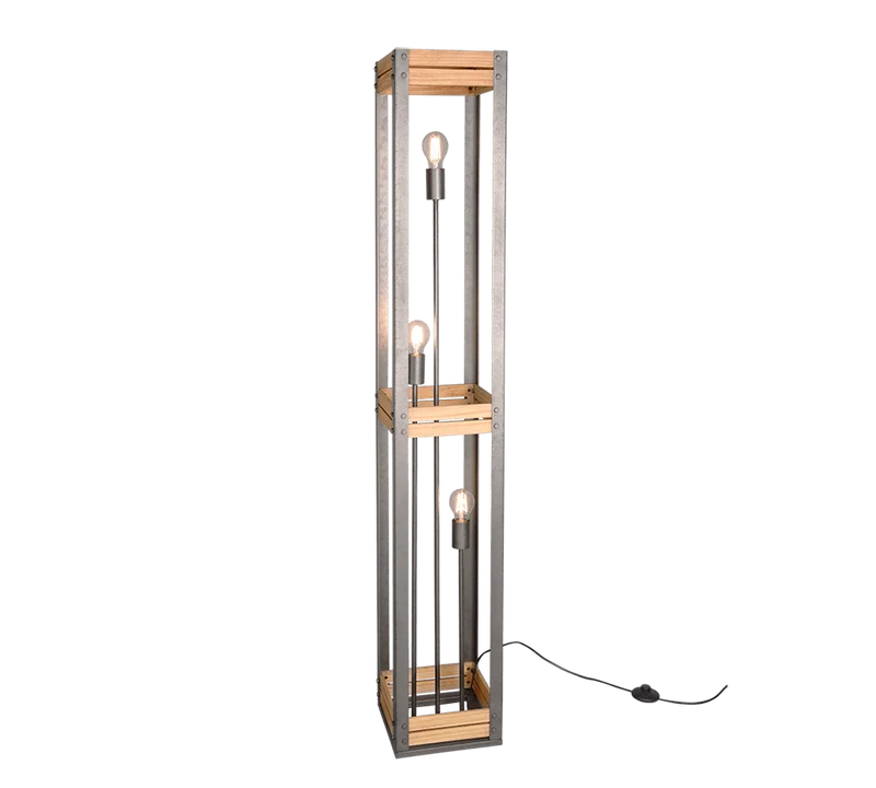 Lampadaire Bois Naturel