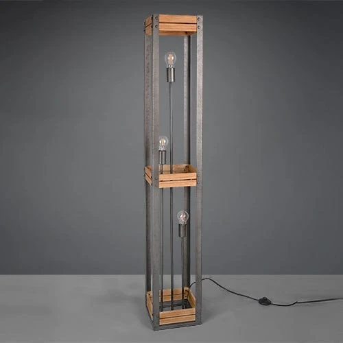 Lampadaire Bois Naturel