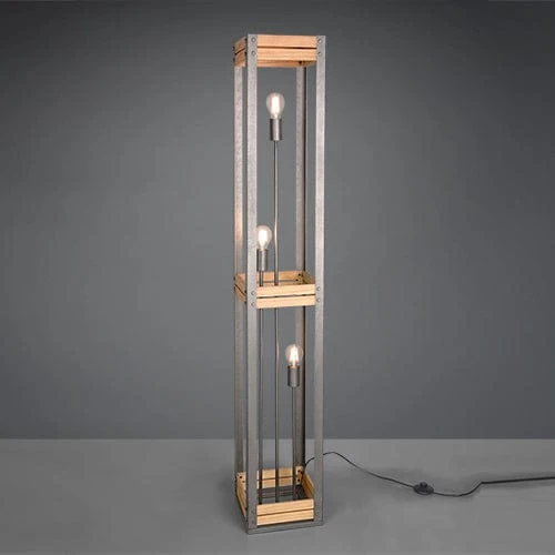 Lampadaire Bois Naturel