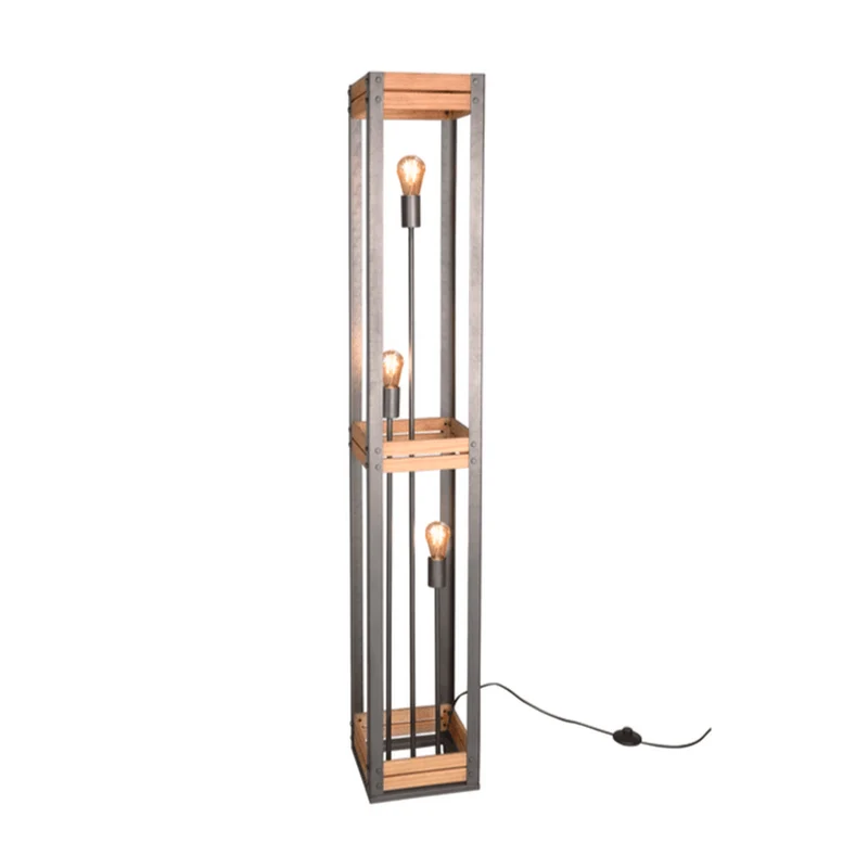 Lampadaire Bois Naturel