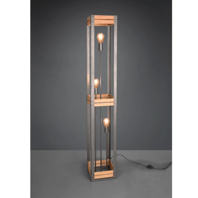 Lampadaire Bois Naturel