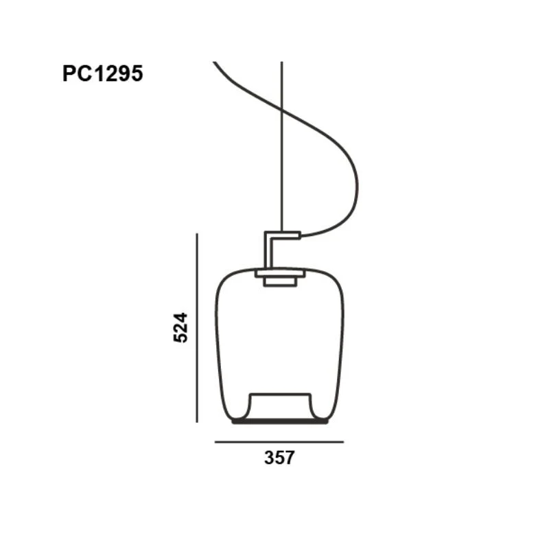 Brokis Double PC1295 Long Pendant Lamp