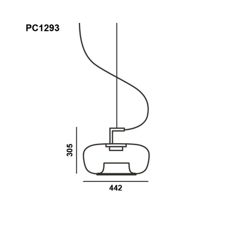 Brokis Double PC1293 Short Pendant Lamp