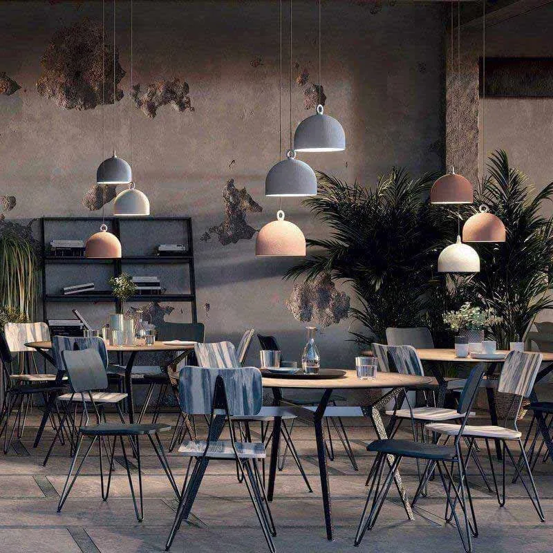 Diesel by Lodes Urban Concrete Small Pendant Lamp