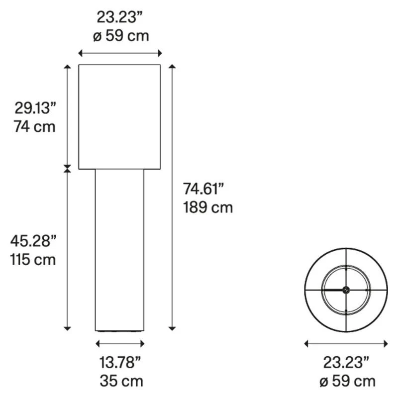 Diesel by Lodes Pipe Floor Lamp