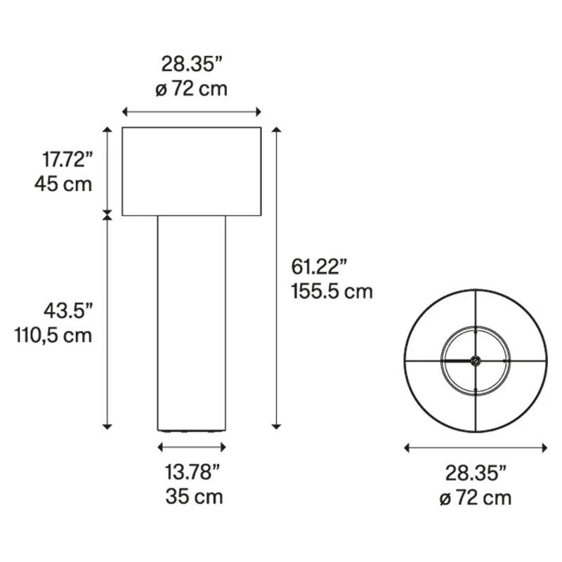 Diesel by Lodes Pipe Floor Lamp