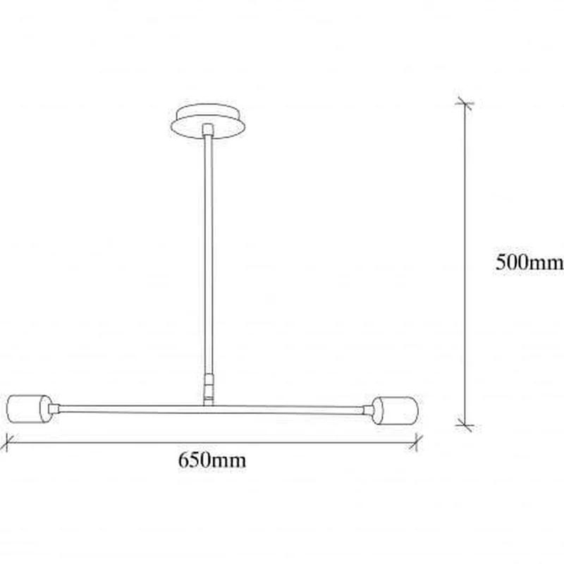 Suspension Plafond Noir