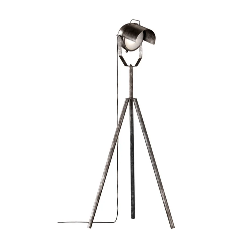Lampadaire Trepied Noir