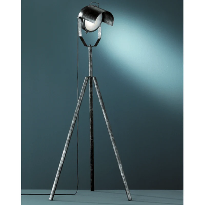 Lampadaire Trepied Noir