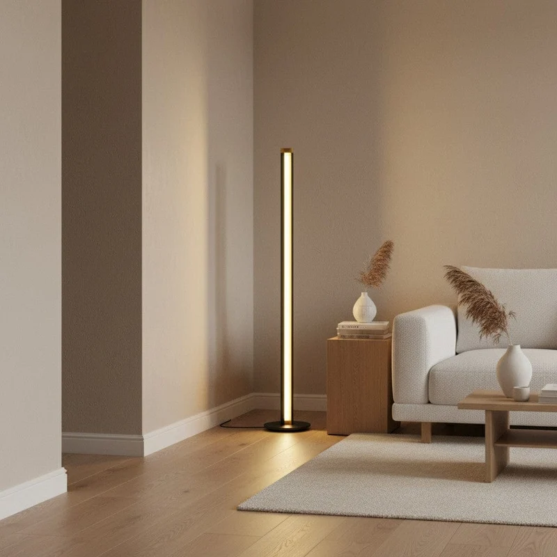Lampadaire Led Or