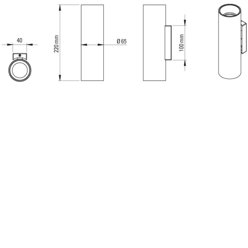 DCWéditions Tobo Wall Lamp