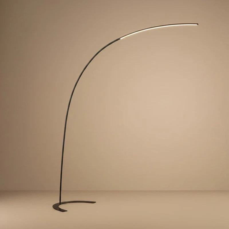 Lampadaire Arc Noir Design