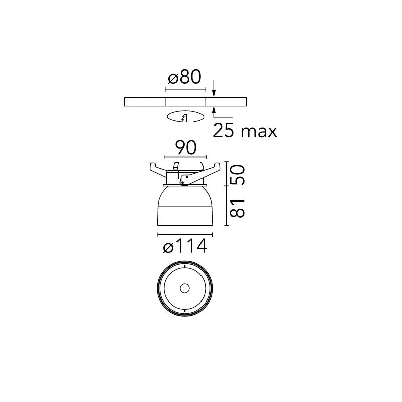 Flos Wan Adjustable Spot