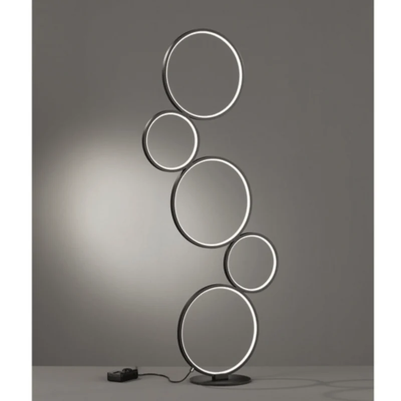 Lampadaire Led Noir
