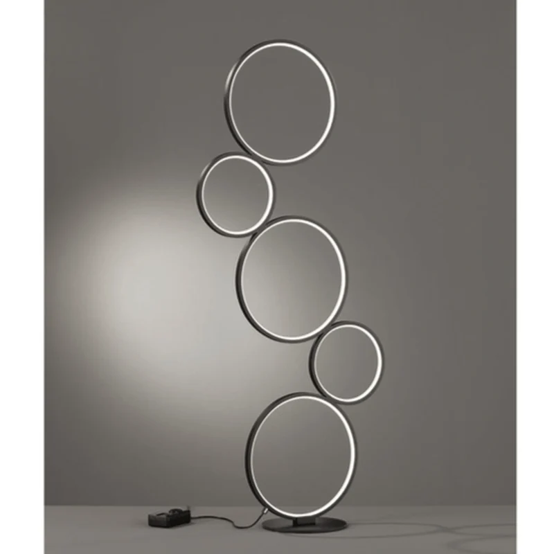 Lampadaire Led Noir