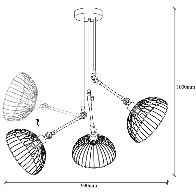 Eclairage Suspension Salon