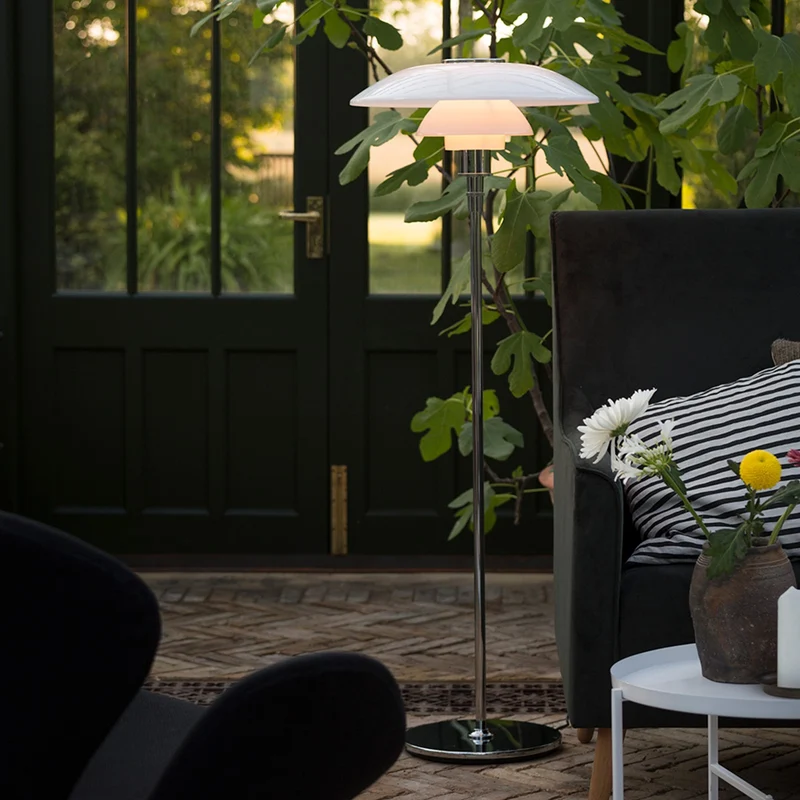 Louis Poulsen PH 4½-3½ Glass Floor Lamp