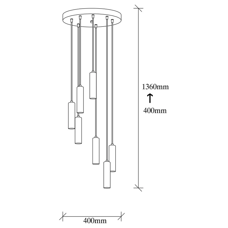 Suspension Salon Style Industriel