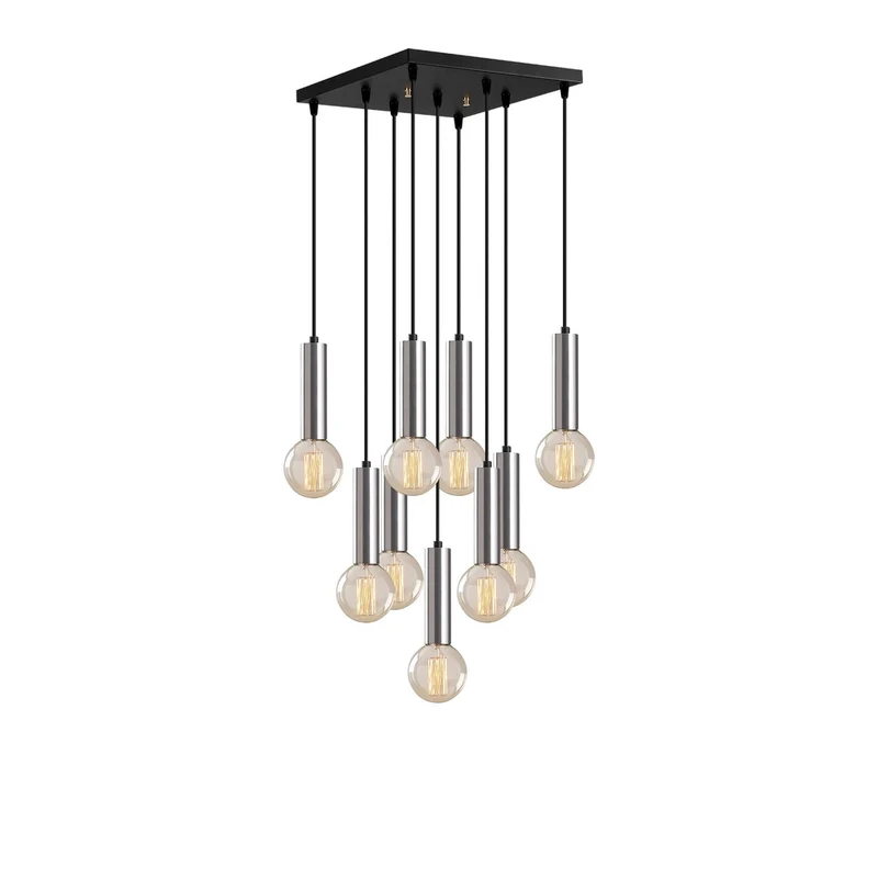 Suspension Verre Chrome