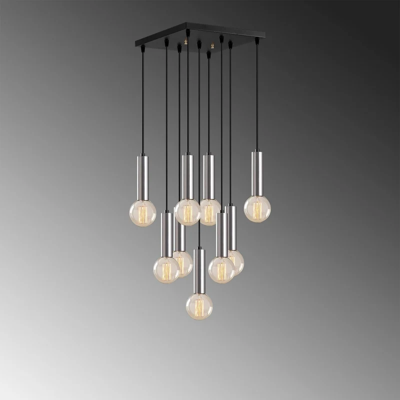 Suspension Verre Chrome
