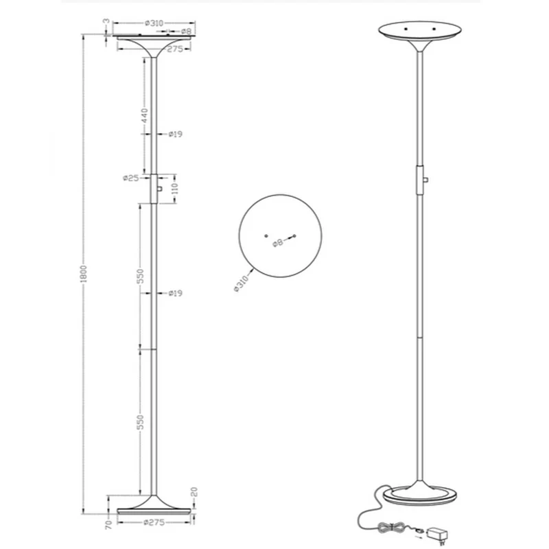 Design Lampadaire