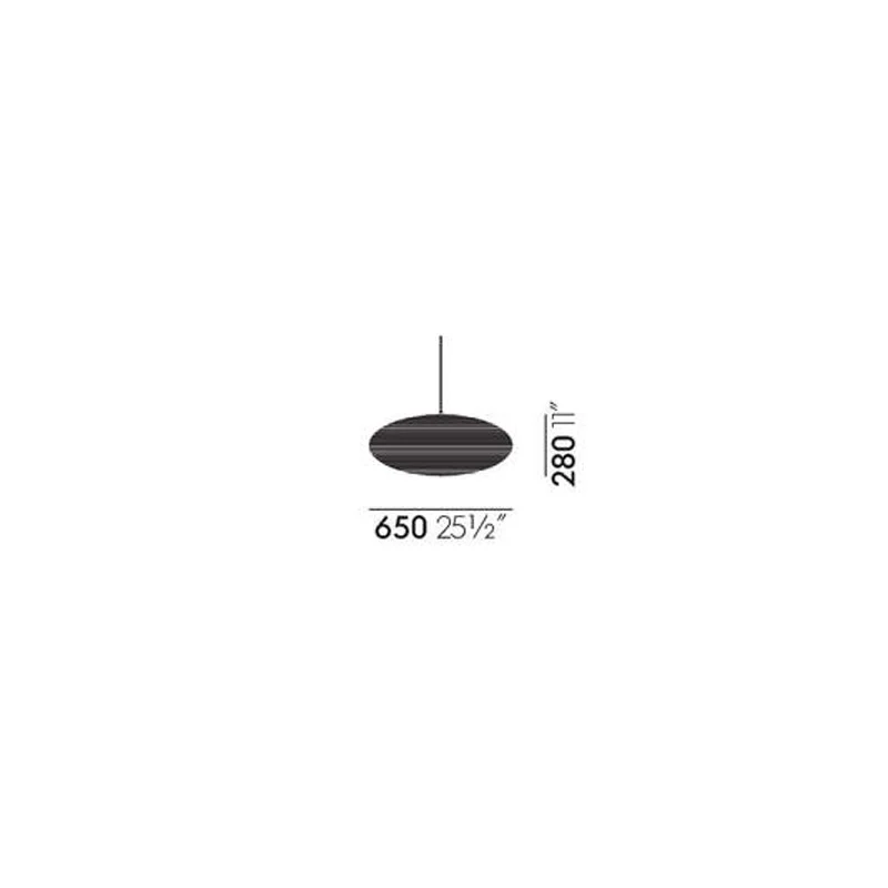 Vitra Akari 21A Light Sculptures Pendant