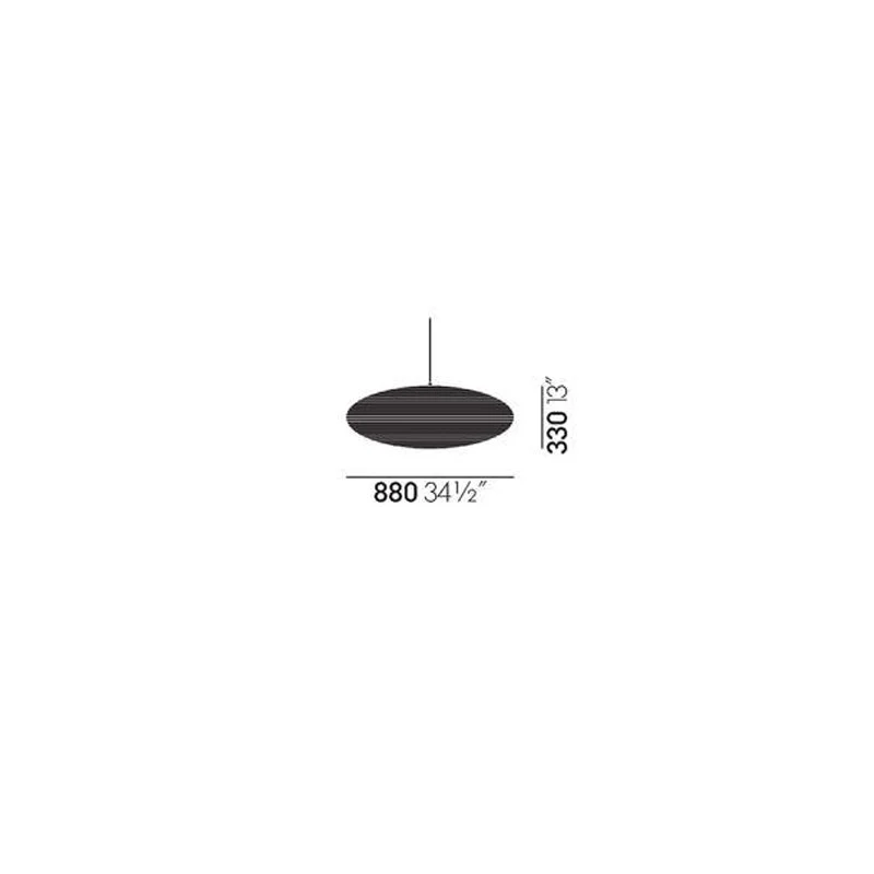 Vitra Akari 15A Light Sculptures Pendant