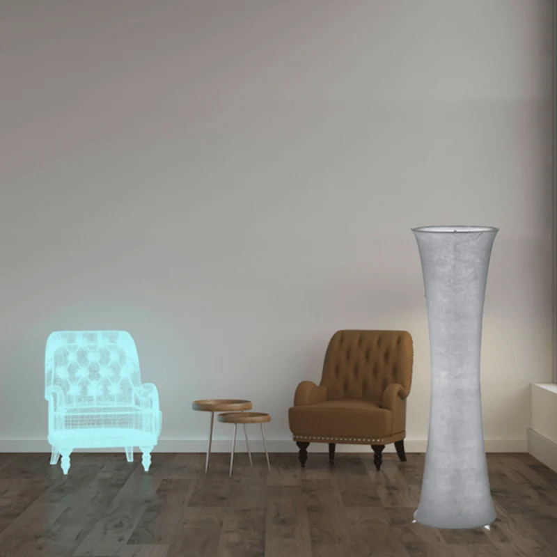 Lampadaire Gris Clair
