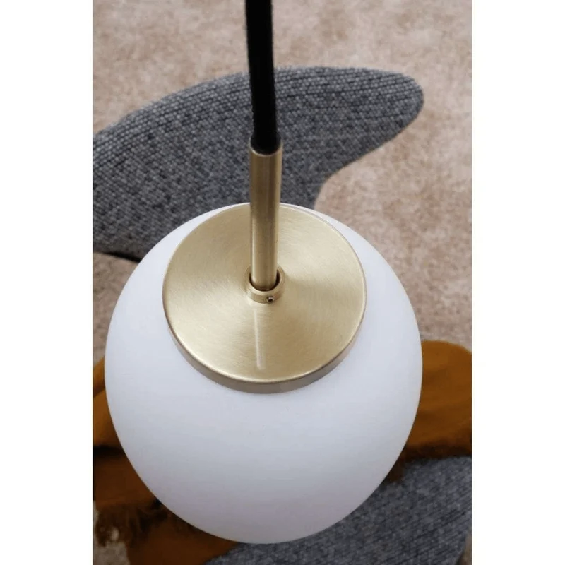 Luminaire Suspension Boule Blanche