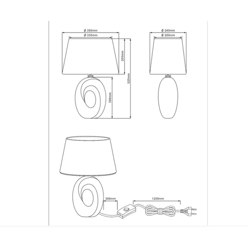 Lampe De Chevet Ceramique